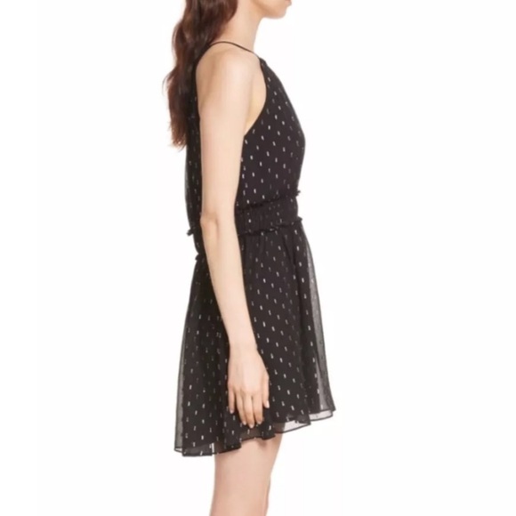 Joie NWOT Althia Metallic Silk Dress - Picture 2 of 10